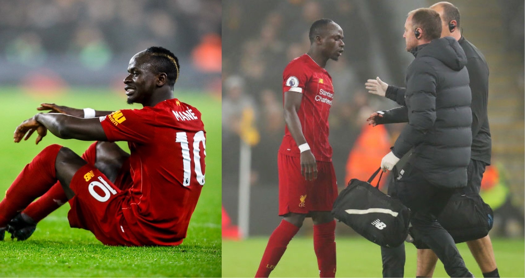 Blessé lors du match contre les Wolves: Liverpool dit de quoi Sadio Mané souffre