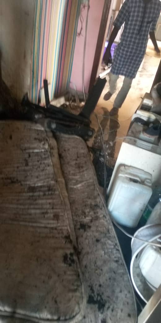 Kaolack : grave incendie à la radio Baye fm à Médina Baye Niass