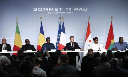 Conférence lors du sommet de Pau, le 13 janvier 2020