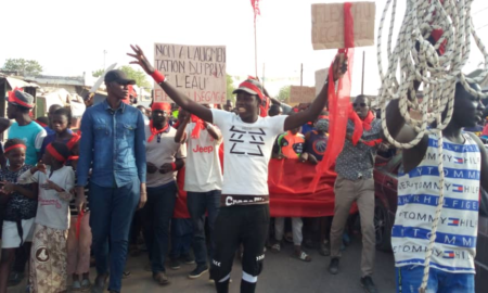 Keur Madiabel : la population dans la rue contre la hausse du prix de l'eau