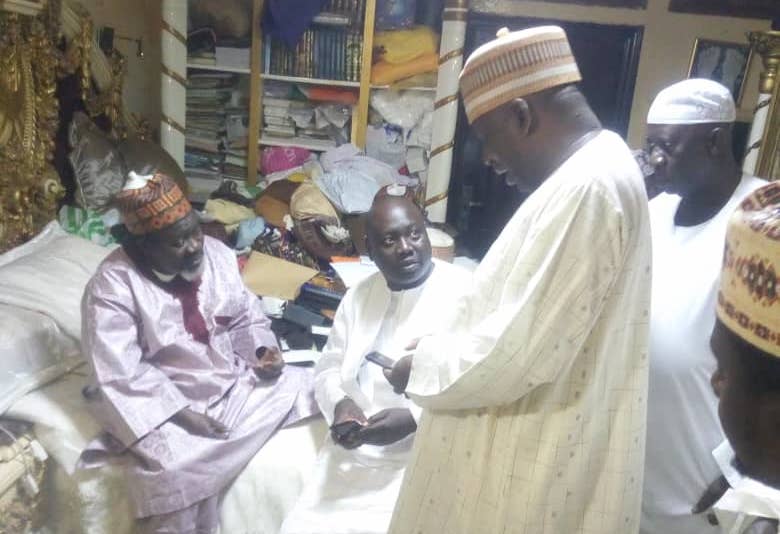 Moussa Fall reçu par imam Cheikh Tidiane Cissé