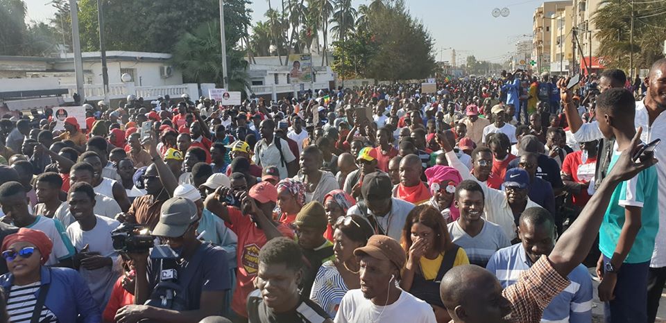 Manifestation : les images de la forte mobilisation de Noo Lank à Dakar