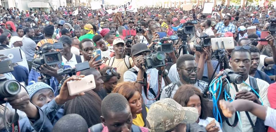 Manifestation : les images de la forte mobilisation de Noo Lank à Dakar