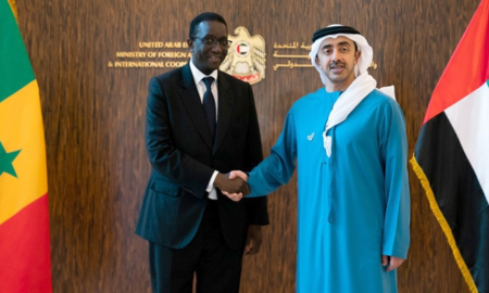 Amadou Ba reçu par son homologue Abdullah bin Zayed