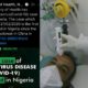 Nigeria: un 1er cas de Coronavirus confirmé par le ministère de la santé