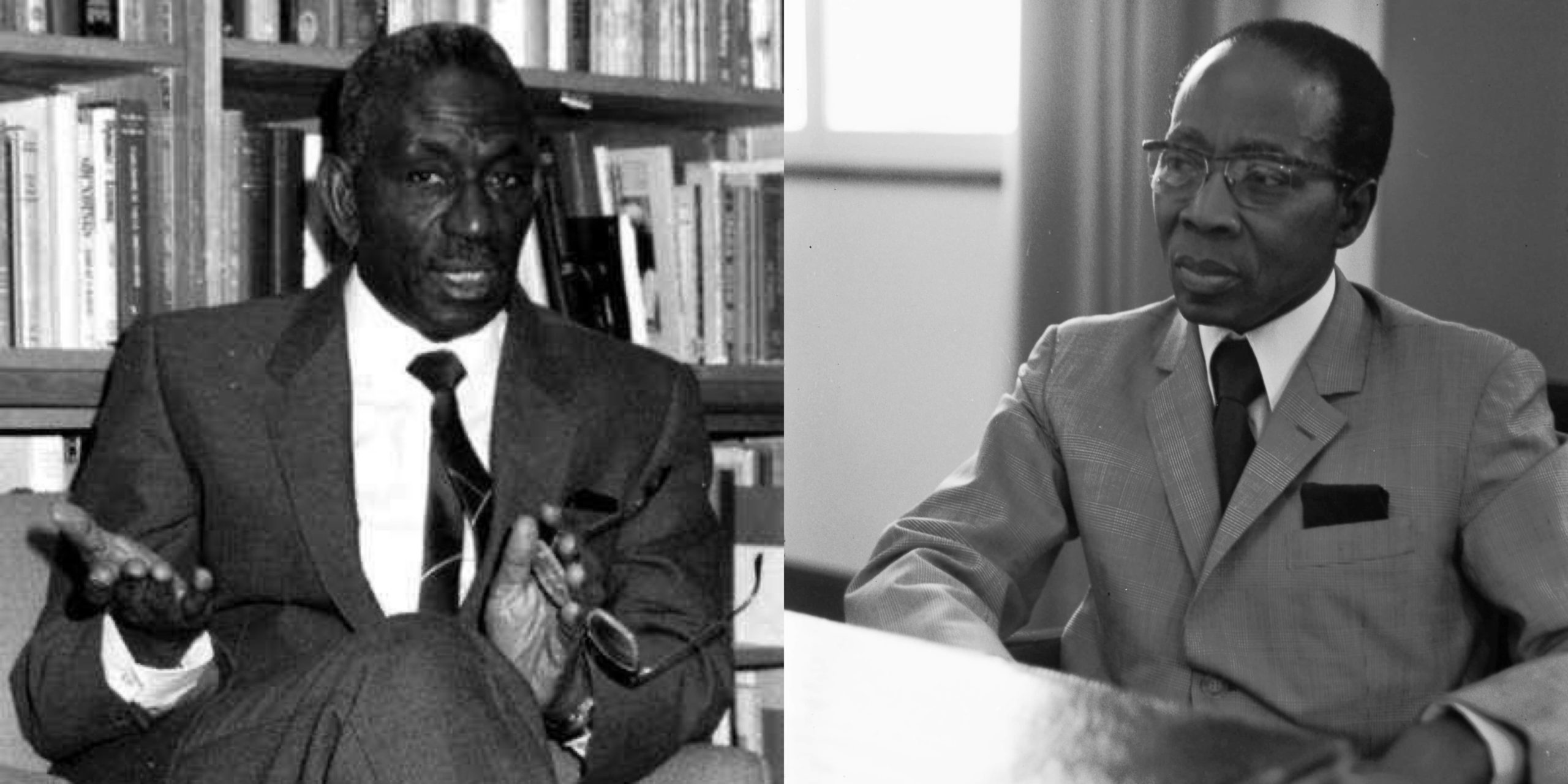 Cheikh Anta Diop - Léopold Sédar Senghor