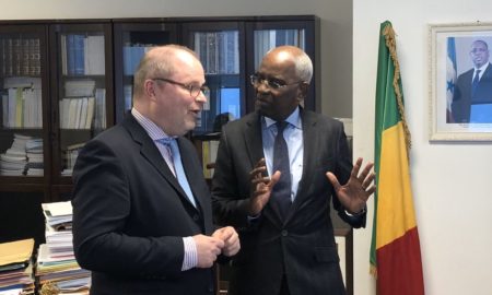 Christian Lange et Malick Sall