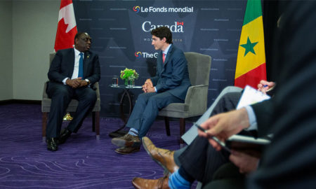 Justin Trudeau et Macky Sall