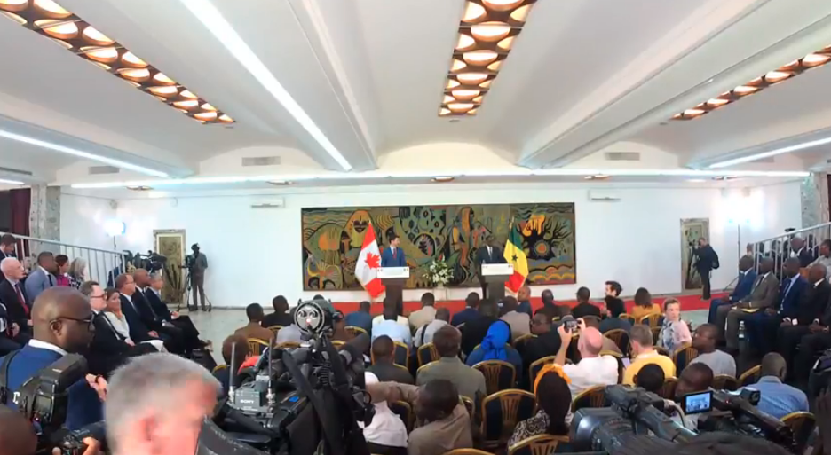 Macky Sall - Justin Trudeau Conf de presse