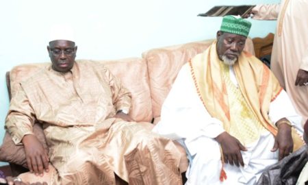 Macky Sall avec le Khalif de Diamal