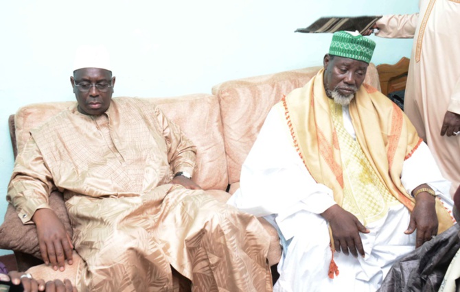 Macky Sall avec le Khalif de Diamal