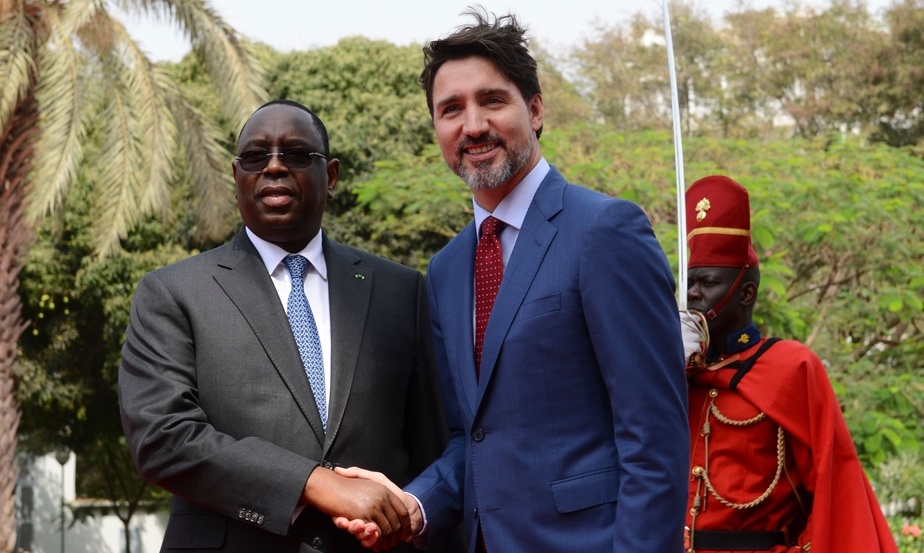 Macky Sall et Justin Trudeau