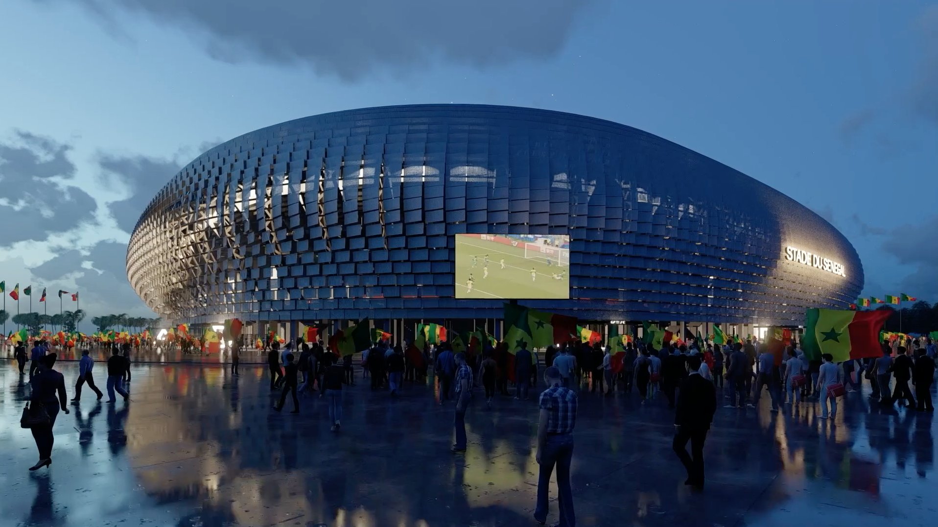 3 fois plus chère que le stade olympique d'Abidjan: le cout du Stade olympique de Diamniadio fait parler