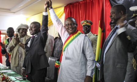 Umaro Sissoco Embalo investi Président de la Guinée-Bissau