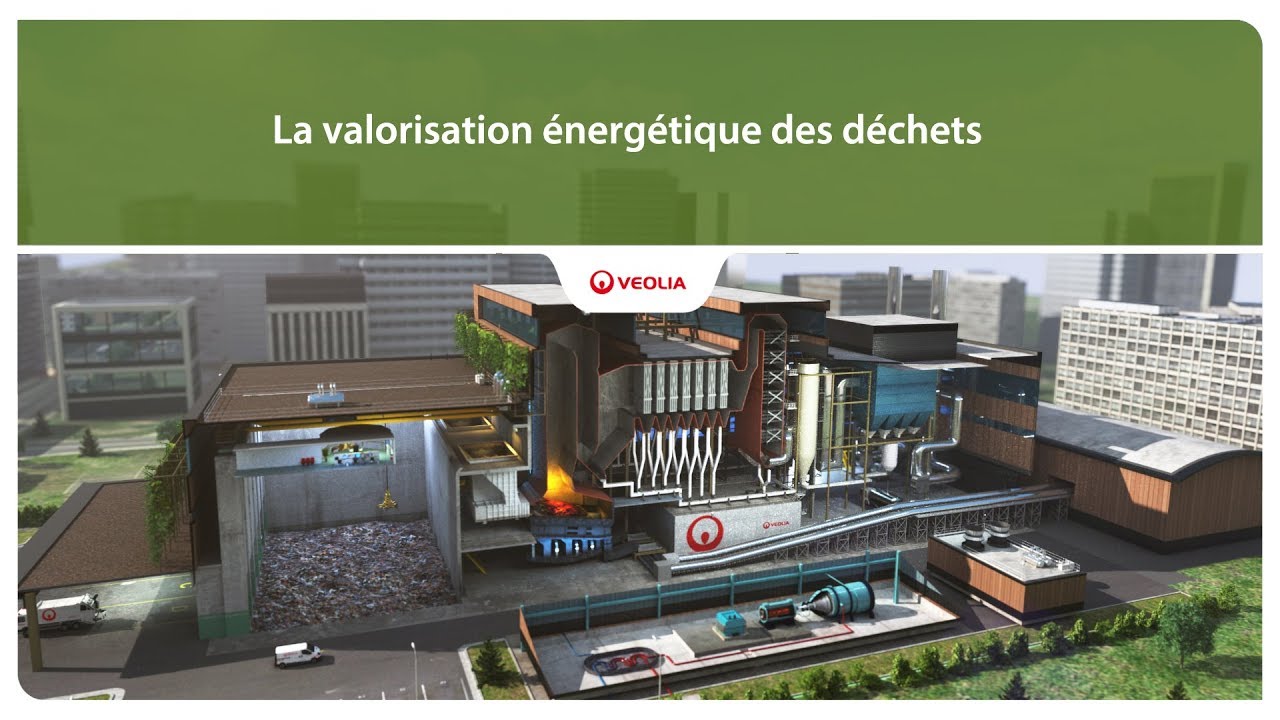 une usine de valorisation énergétique des déchets