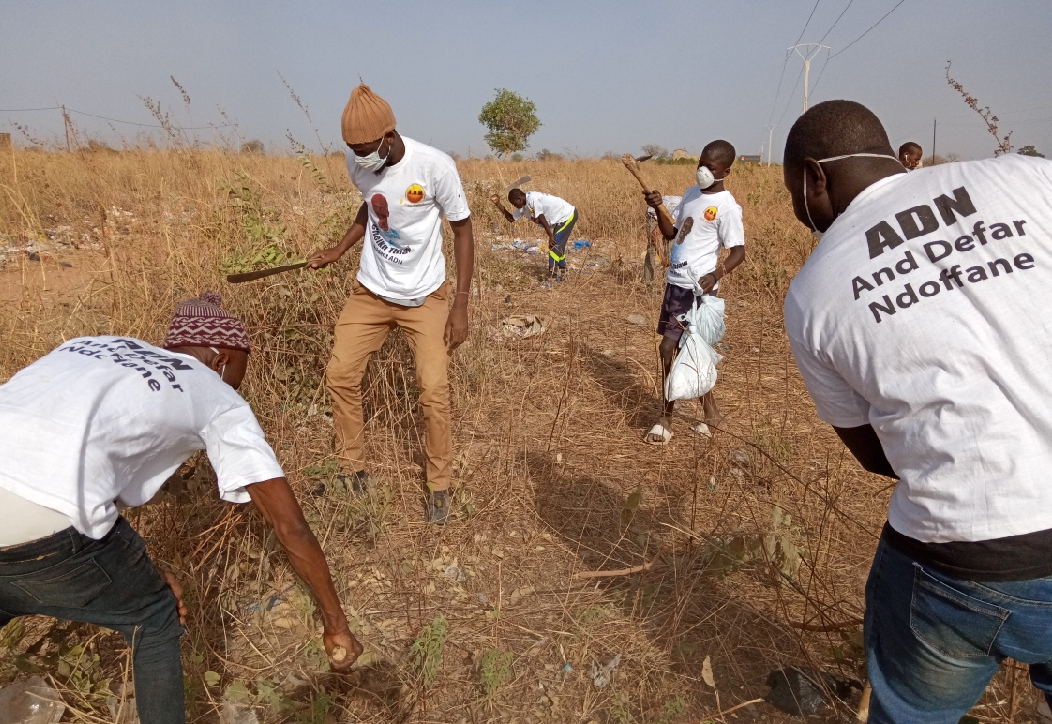 Ndoffane: la jeunesse de l'ADN sauve le "Cleaning Day"