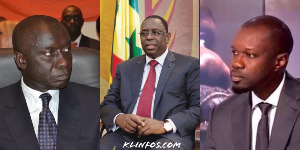 Macky Sall Idrissa Seck Ousmane Sonko