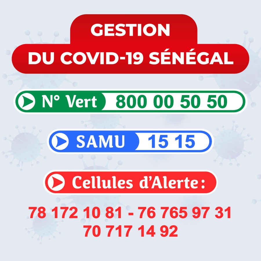 Numéros Utiles Coronavirus