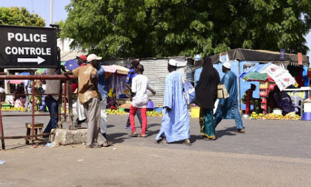 frontière entre la Gambie et le Sénégal