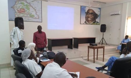 le personnel de l'hôpital régional EL hadji Ibrahima Niass de Kaolack formé