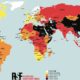 CARTE Classement mondial de la liberté de la presse 2020