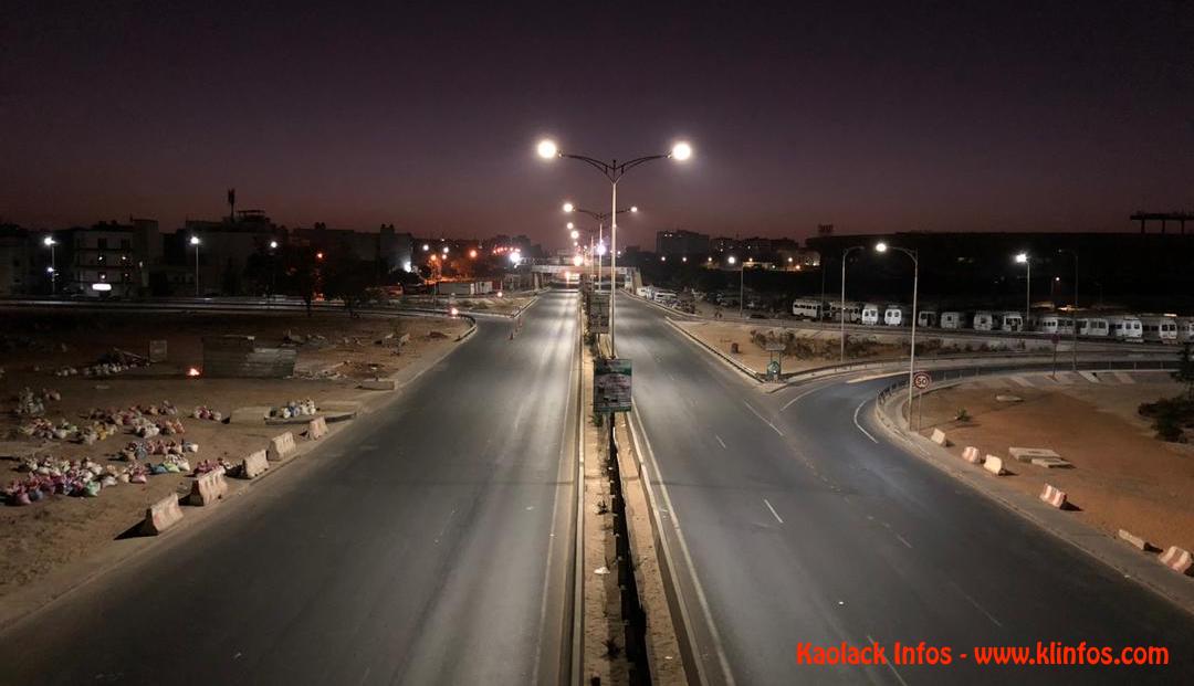 [Photo] Couvre-feu à Dakar : la capitale sénégalais comme vous ne l'avez jamais vu