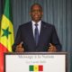 Macky Sall, Message à la nation 4 avril 2020 photo officielle