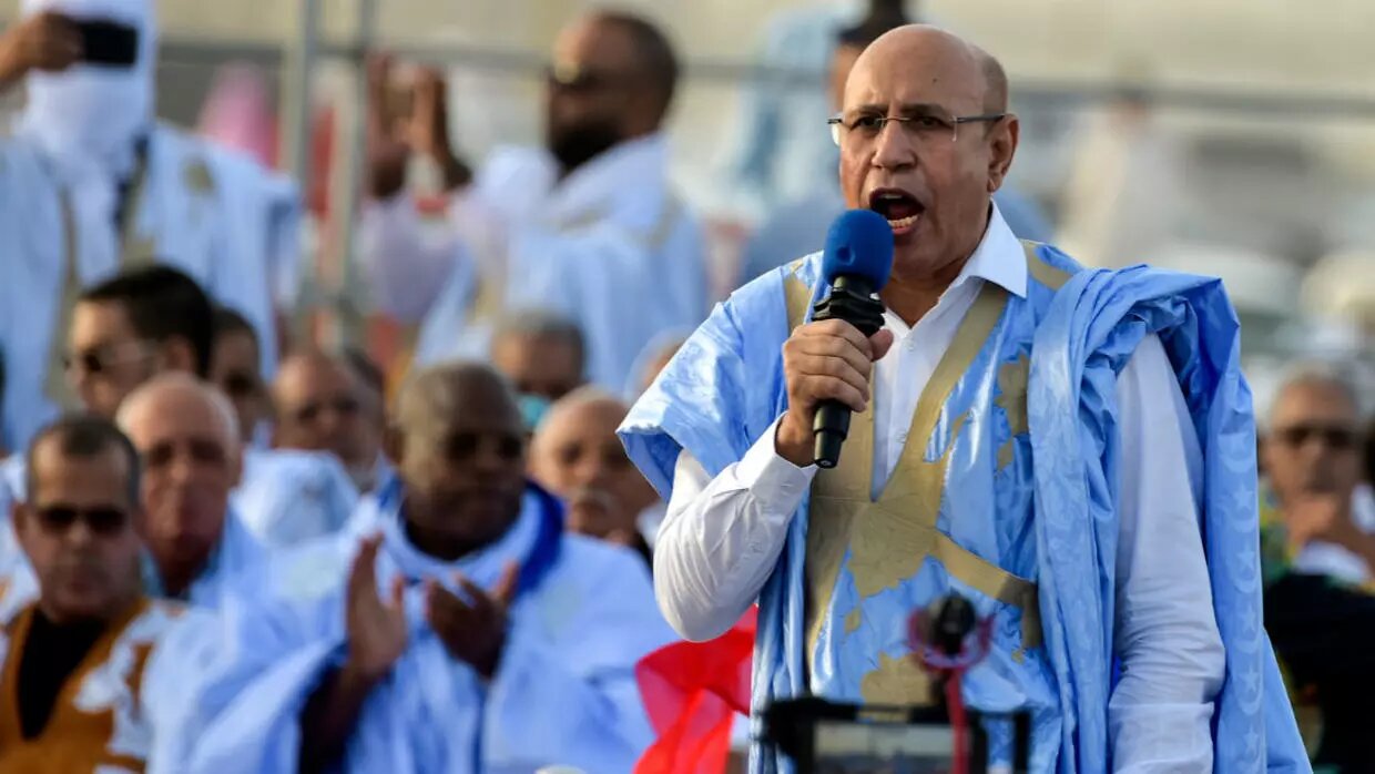 Mohamed Ould Ghazouani, président mauritanien