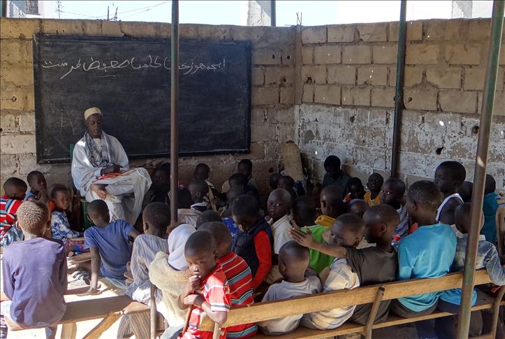 Une école coranique au Sénégal