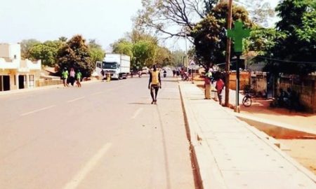 Une rue à Sédhiou