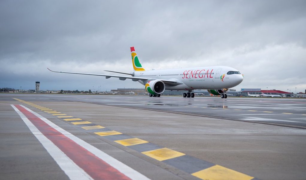 Avion Air Sénégal Aibus 2019