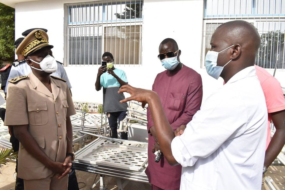 Kaolack : l'hôpital El hadji Ibrahima Niass a réceptionné un don de lits modulables et de termoflashs