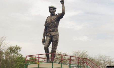 Statue Mémorial Thomas Sankara