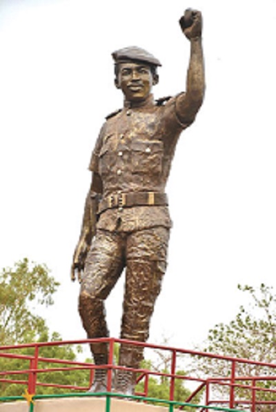 Statue Mémorial Thomas Sankara