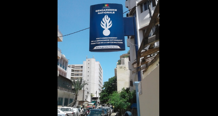 Une brigade de Gendarmerie au Sénégal