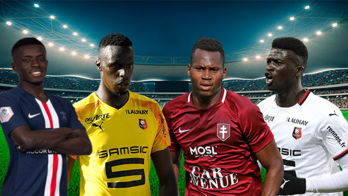 les sénégalais de la ligue 1 française