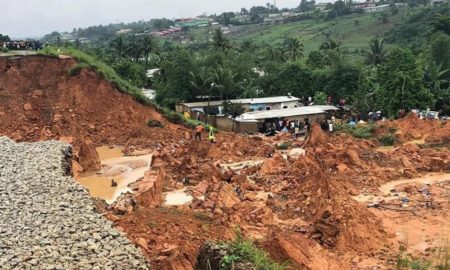 Côte d'Ivoire éboulement terrain à Anyama