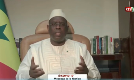 Levée de l’état d’urgence : voici l'intégralité du Message à la Nation du Président Macky Sall