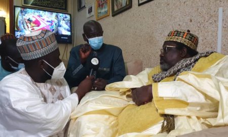 Présentation de condoléances : le maire de Kaffrine chez imam Cheikh Cissé