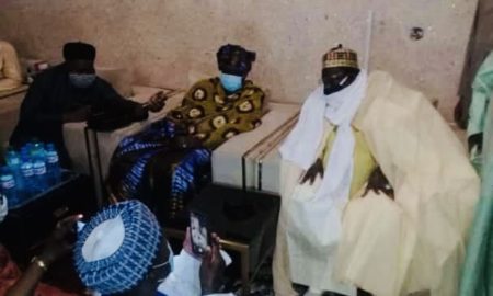 Présentation de condoléances : la Présidente du CESE Aminata Touré chez l’Imam Cheikh Tidiane Cissé