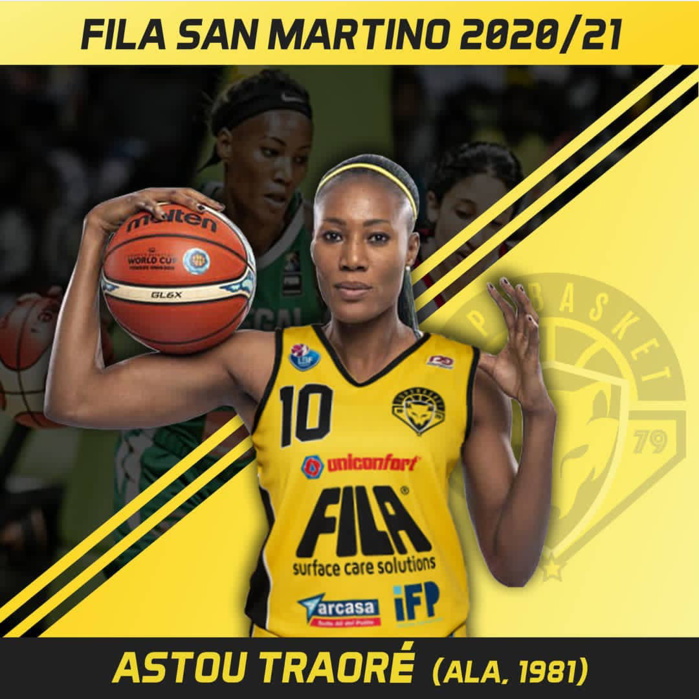  Astou Traoré a signé à San Martino en Italie