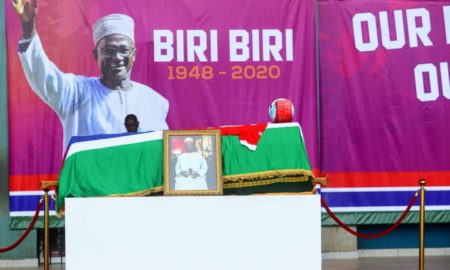 Gambia : national tribute to Biri Biri, the country bids farewell to its national Pelé