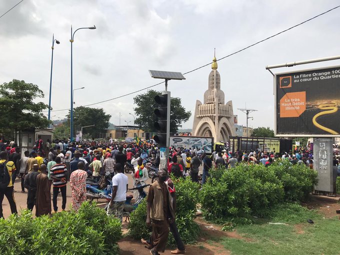 Manifestation au Mali Bamako