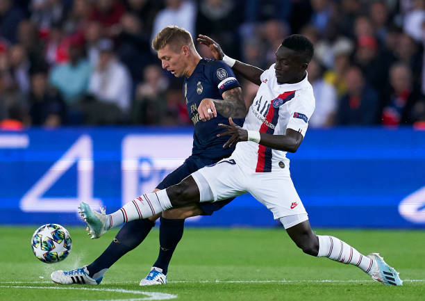 ligue des champions psg real Idrissa Gana Gueye Tony Kroos