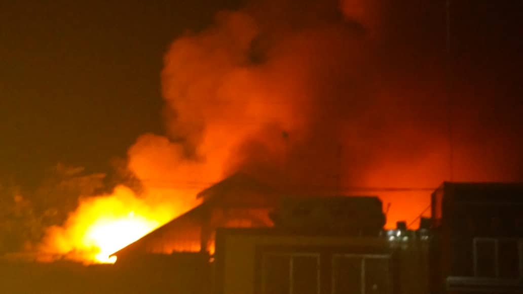 Kaolack : le marché central en feu