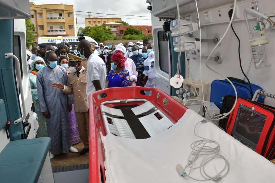 Kaolack : inauguration de l'antenne SAMU de la zone centre (Photos)