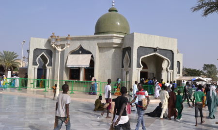 Des disciples à Touba lors du Magal