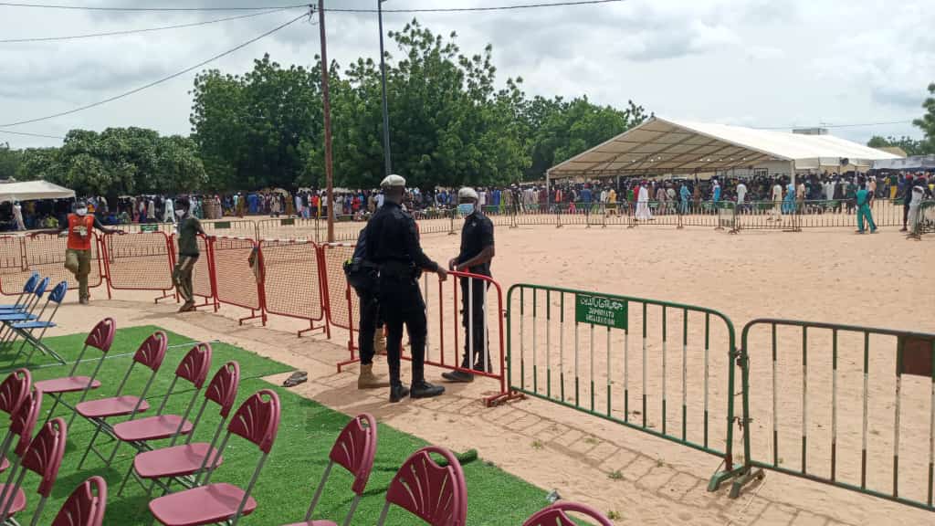 Kaffrine : les premières images des obsèques de Cheikh Abdou Wilane