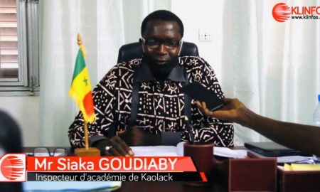 Bac 2020 : entretien avec Siaka Goudiaby, inspecteur d'académie de Kaolack