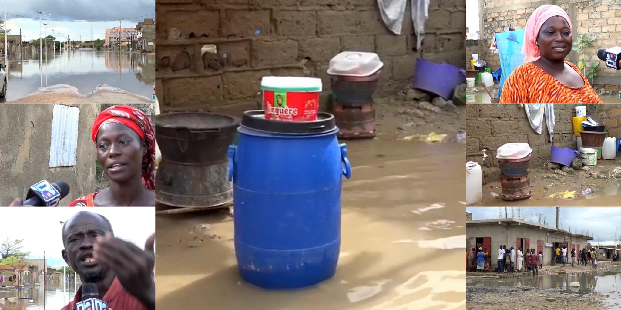 Inondations à Kaolack : Les sinistrés crient leur ras-le-bol.